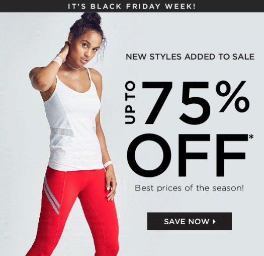 Fabletics Black Friday - Save Up to 75% Off!