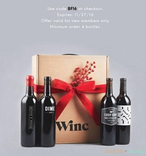 Wine Black Friday Sale - 4 Bottles for the Price of 2!