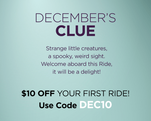 Surprise Ride December Spoiler + $10 Coupon Code