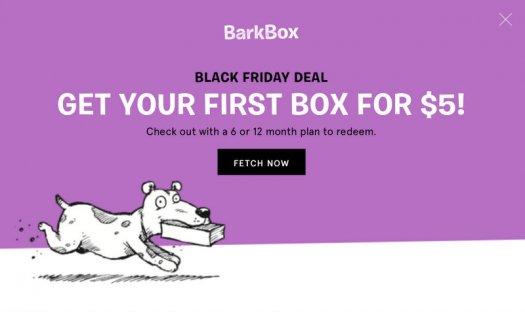 BarkBox Black Friday Sale!