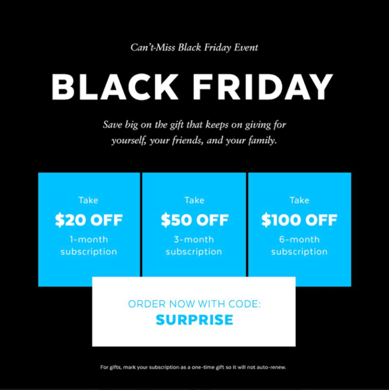 Read more about the article POPSUGAR Must Have Box Black Friday Sale – Save Up to $100!