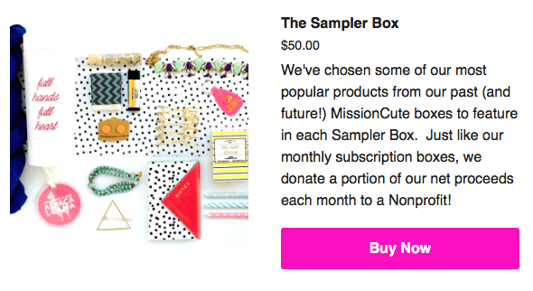Read more about the article MissionCute Cyber Monday Sampler Boxes!