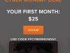 Five Four Club Cyber Monday Sale – First Month $25 + Free Sunglasses