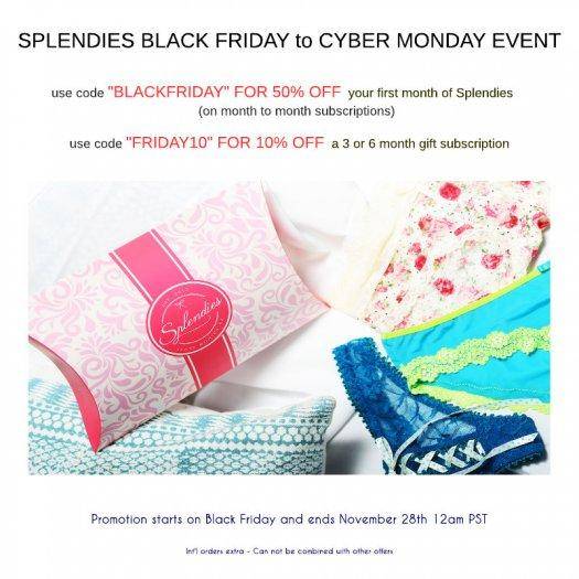 Splendies Black Friday