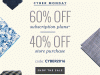 SPREZZABOX – 60% off Cyber Monday Sale