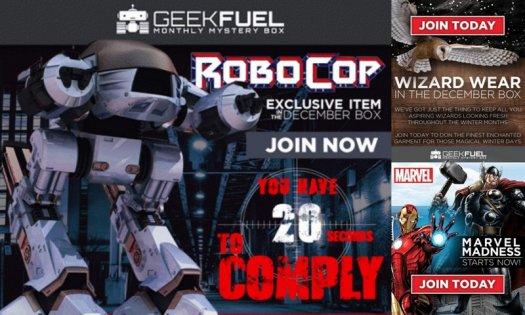 Read more about the article Geek Fuel December 2016 Spoilers / Coupon Code