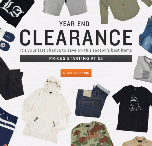 Five Four Club Year End Clearance + 50% Off Your First TWO Months
