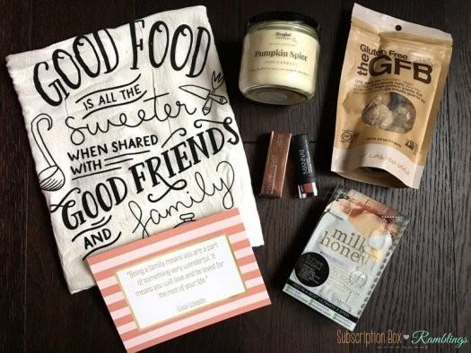 Pampered Mommy Box Review November 2016 Subscription Box