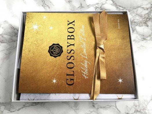 GLOSSYBOX Limited Edition Holiday Box Review