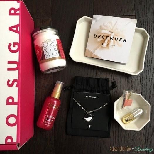 POPSUGAR Must Have Box Review - December 2016 + Coupon Code
