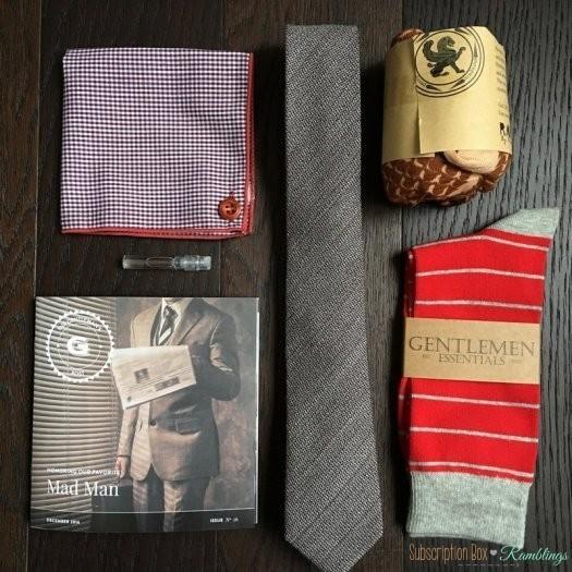 Read more about the article Gentleman’s Box Review – December 2016 Subscription Box