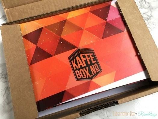 Kaffe Box No. November 2016 Subscription Box Review