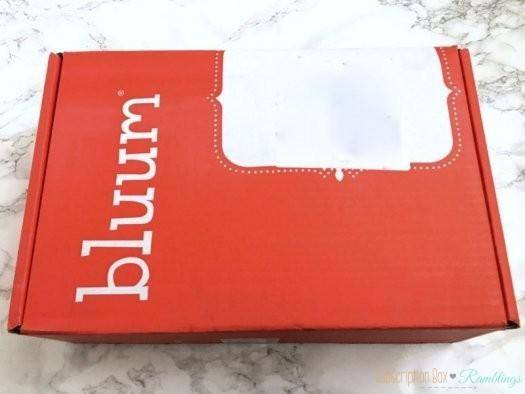 bluum Review December 2016 Subscription Box + Coupon Code