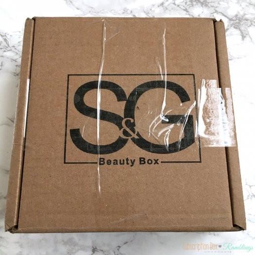 S&G Beauty Box December 2016 Subscription Box Review