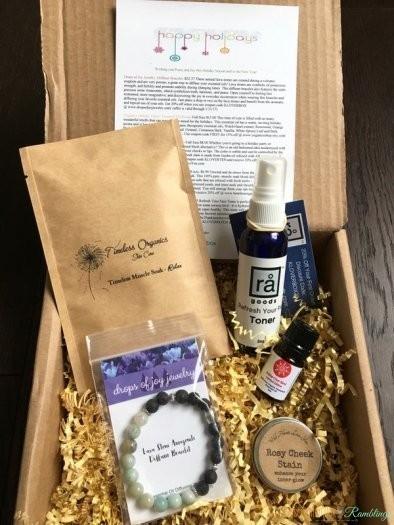 Kloverbox Review - December 2016 Subscription Box + Coupon Code