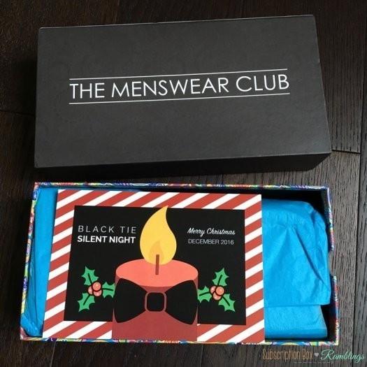 Menswear Club Review - December 2016