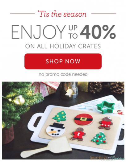Read more about the article Kiwi Crate – Save Up to 40% Off Holiday Crates!