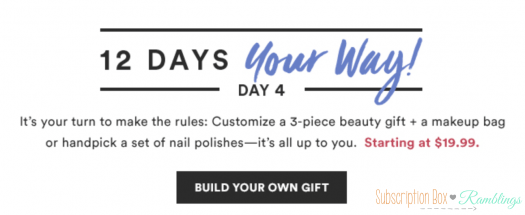 Julep Build Your Own Gift!