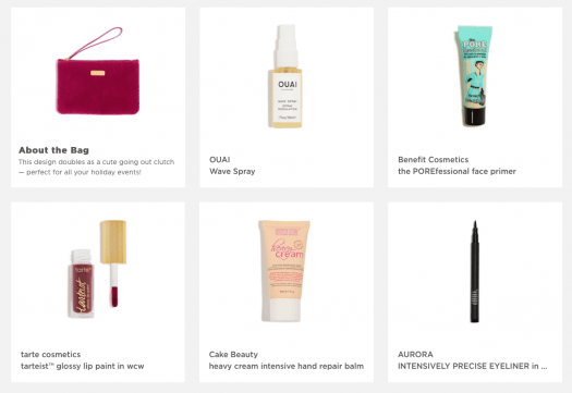 ipsy December 2016 Glam Bag Reveals are Up!