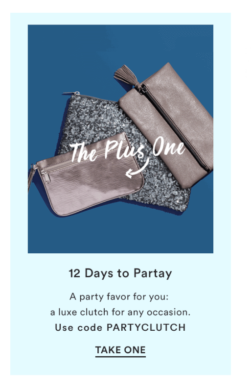 Julep – 12 Days of Yay – Free Bag with Purchase!
