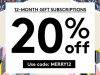 Birchbox – Save Up to 20% on Gift Subscriptions
