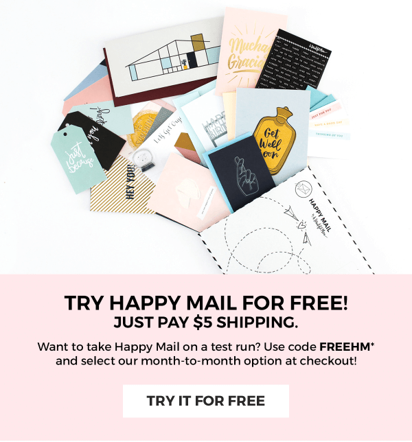 Read more about the article Happy Mail Free Trial Offer!