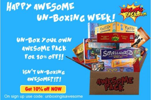 Awesome Pack 10% Off Coupon Code