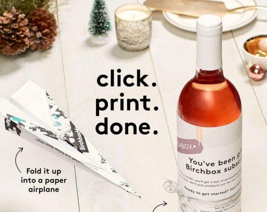 Read more about the article Birchbox Printable Gift Subscriptions!