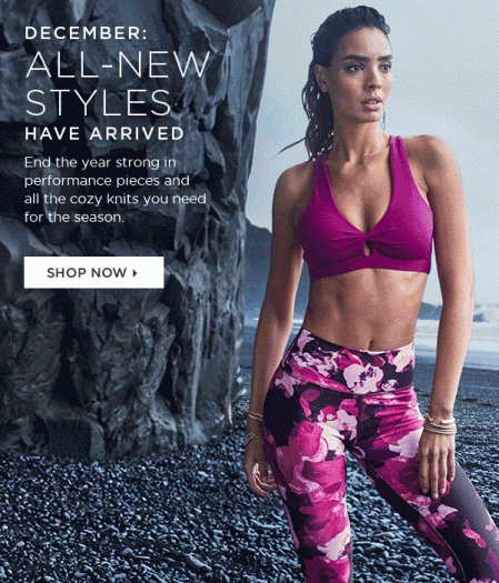 Fabletics / FL2 December 2016 Selection Time + $15 First Outfit Offer!