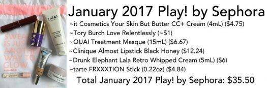 Battle of the $10 Beauty Boxes - January 2017 Birchbox vs. ipsy vs. Play! by Sephora