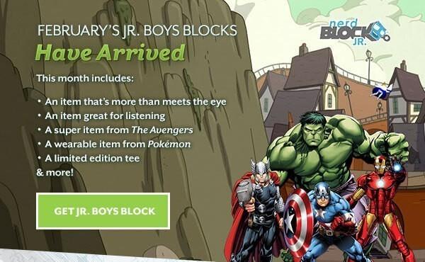 Read more about the article Nerd Block Jr. Boys February 2017 Spoilers!