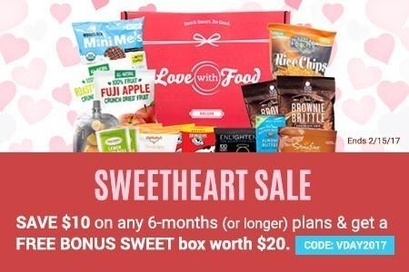 Love With Food Valentine’s Day Sale + February Box Spoilers