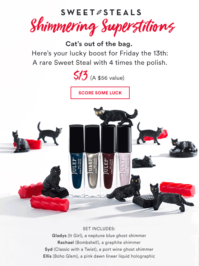 Read more about the article Julep Shimmering Superstitions Sweet Steal!