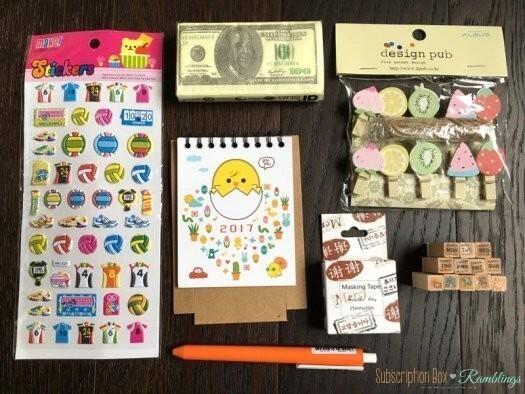Paper Card & Things Review January 2017 Subscription Box