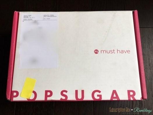 POPSUGAR Must Have Box Review January 2017 + Coupon Code