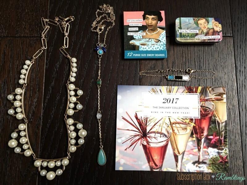 Your Bijoux Box Review – January 2017