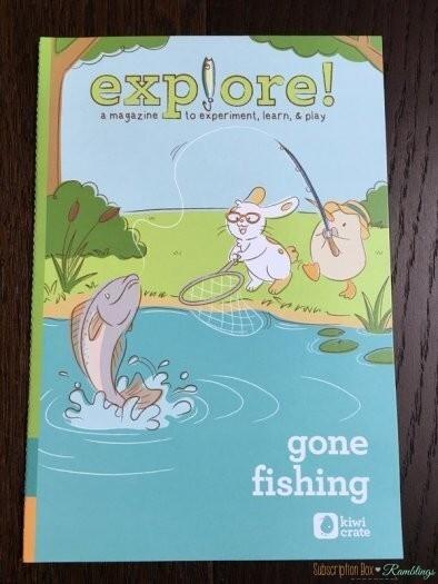 Kiwi Crate Review December 2016 Subscription Box Review - "Fishing Game"
