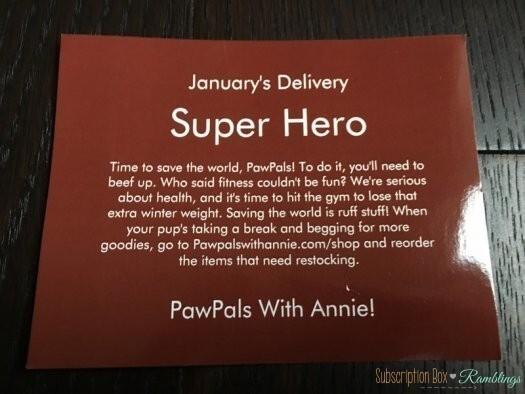 Paw Pals With Annie Review January 2017