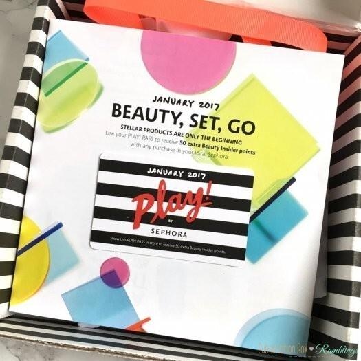 Play! by Sephora Review - January 2017
