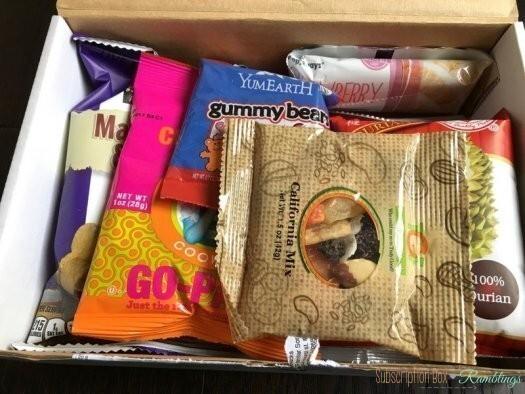 Something Snacks Subscription Box Review January 2017