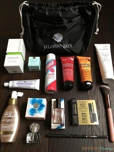 GLOSSYBOX Refer-A-Friend Mystery Box Review!