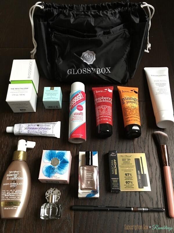 GLOSSYBOX Review – Refer-A-Friend Mystery Bag