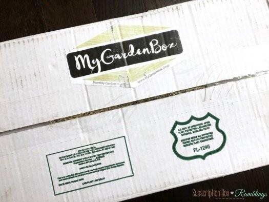 My Garden Box Review - January 2017