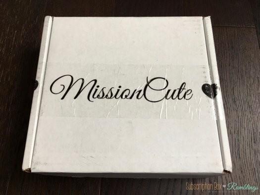 MissionCute Review - January 2017