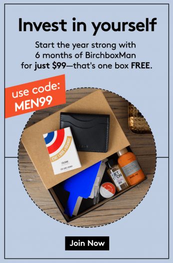 Birchbox Man, Get a 6-month Subscription for $99!!