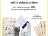 Birchbox Free Rose Gold Brush Set with New Subscriptions