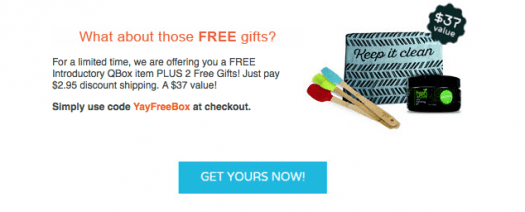 SQUIX QBox - First Box for $2.95 + Free Bonus Gift