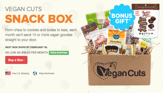 Vegan Cuts Snack Box February 2017 Spoilers!