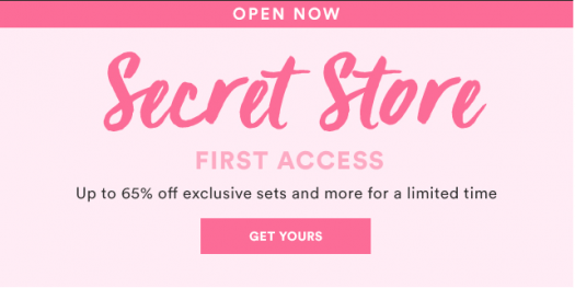 Julep Secret Store Now Open - February 2017