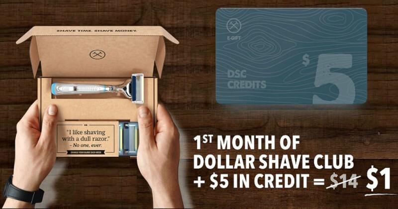 Read more about the article Dollar Shave Club – First Box for $1 at Amazon PLUS get a free $5 Credit!